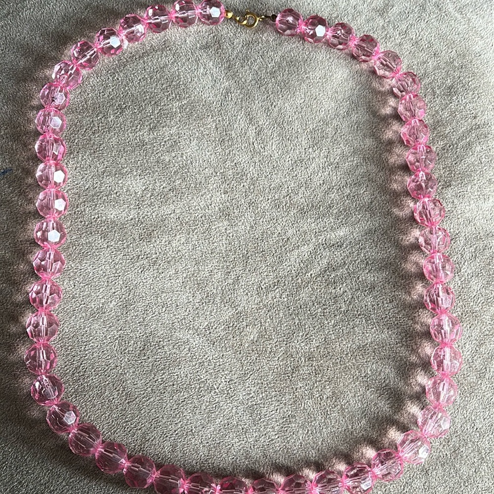 Pink necklace